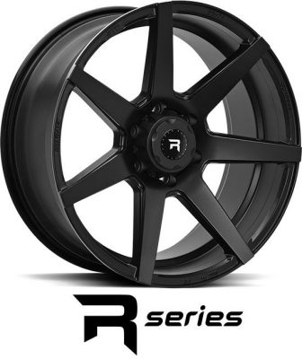 Vanne R-Series R11 jako: 6x139.7, koko: 20, ET: 15, KR: 106.1, Satin Black