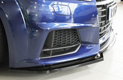 Etuspoileri Audi TT (8J-FV/8S) vm.07.14-, myös facelift, coupe, roadster, Rieger