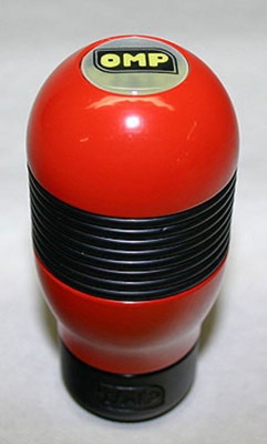 Sparco Ring vaihdenuppi musta/ punainen muovinen