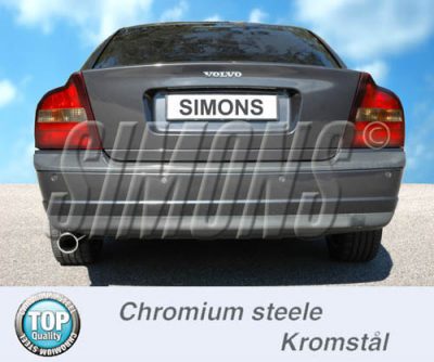 Pakoputkisto Volvo S80 2.4 98-06 2.4TD 01-06, Simons