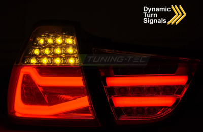 Led bar takavalot BMW 3-srj. E90 lci vm. 09-11, puna/valko