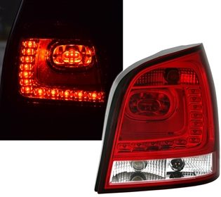 Led takavalot VW Polo 9N 10/01-5/09 pun/valk.