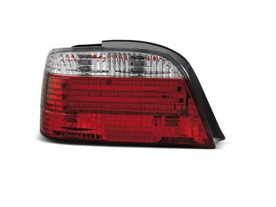 Led takavalot Bmw 7-srj E38 vm.06.94-07.01, puna/valko 