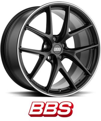 Vanne BBS CI-R jako: 5x114.3, koko: 19, ET: 40, KR: 82, Satin Black