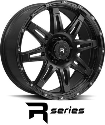 Vanne R-Series R5 jako: 6x139.7, koko: 17, ET: 25, KR: 78.1, Black