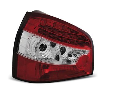 Led takavalot Audi A3 vm.09.96- 08.00, puna/valko 