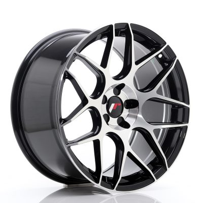 Vanne Japan Racing JR18 19x9,5 5x115 5x105 5x100 5x114,3 5x108 5x110 5x112 5x120 5x118 35 Black