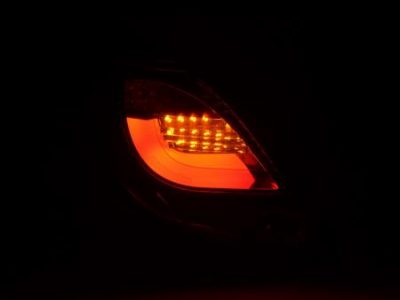 Led takavalot Opel Corsa D 3-ov vm.06-10, puna/musta, FK-Automotive