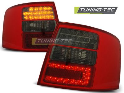 Led takavalot Audi A6 vm.05.97-05.04 Avant, puna/savu 