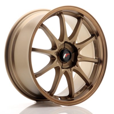 Vanne Japan Racing JR5 18x8 5x112 5x110 5x105 5x100 5x114,3 5x108 35 Bronze