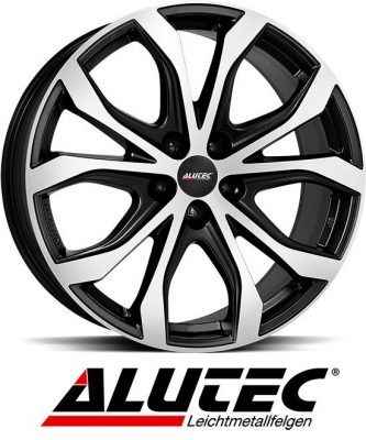 Vanne Alutec W10X jako: 5x112, koko: 18, ET: 25, KR: 66.6, Racing Black Polish