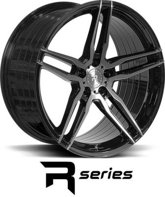 Vanne R-Series R10 jako: 5x120, koko: 20, ET: 45, KR: 72.6, Tinted Black