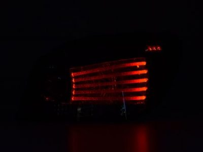 Led takavalot BMW 5-srj E60 Sedan vm.08-09, musta, FK-Automotive