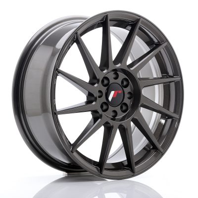 Vanne Japan Racing JR22 17x7 4x100 4x108 25 Hyper Gray