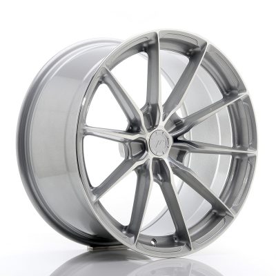 Vanne Japan Racing JR37 17x8 ET20-40 5x100-5x114,3 Silver Machin