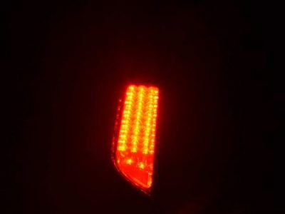 Led takavalot Ford Focus 2 5-ov vm.08-10, puna/musta, FK-Automotive