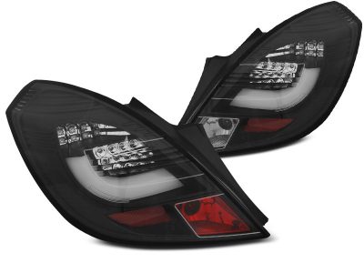 Led takavalot Opel Corsa D 3-ov vm.04.06-14, musta 