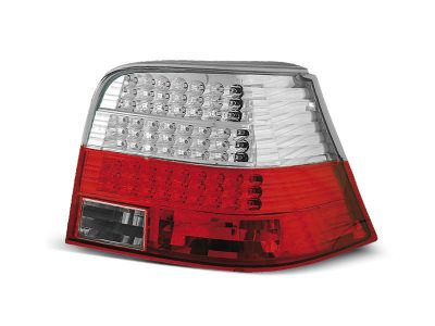 Led takavalot VW Golf 4 vm.09.97-09.03, puna/valko 