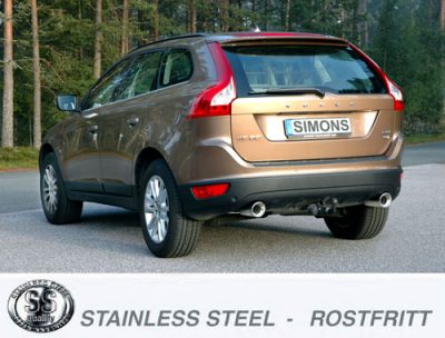 Takavaimennin Volvo XC60 D3/D4/D5/2.4D 2WD/4WD 09-, Simons