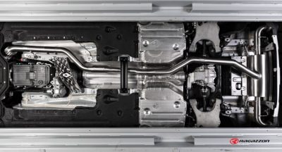 Metallinen katalysaattori 300cpsi, 76mm Alfa Romeo Stelvio(949) 2.0 Turbo Q4 (147kW) vm.2017-, Ragazzon