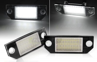 Led rekisterikilven valot Ford Focus MK2 sedan/hatchback 2004-2008