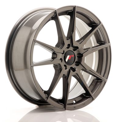 Vanne Japan Racing JR21 17x7 4x108 4x100 25 Hyper Gray