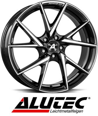 Vanne Alutec ADX.01 jako: 5x114.3, koko: 20, ET: 40, KR: 70.1, Diam Black Pol