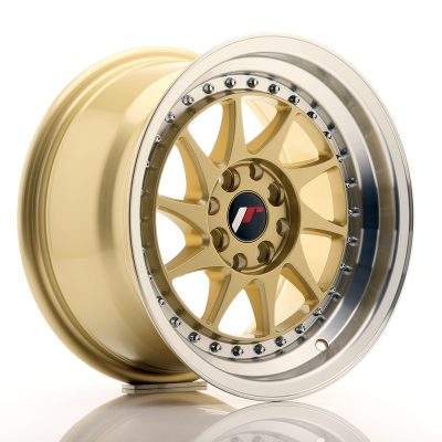 Vanne Japan Racing JR26 15x8 4x100 4x108 25 Gold