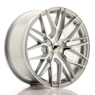 Vanne Japan Racing JR28 18x8,5 5x115 5x110 5x105 5x108 5x118 5x120 5x100 5x114,3 5x112 40 Silver