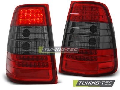 Led takavalot Mercedes-Benz W124 E-srj kombi vm. 09.85-95, puna/savu 