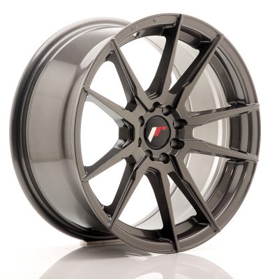 Vanne Japan Racing JR21 17x8 4x100 4x108 25 Hyper Gray