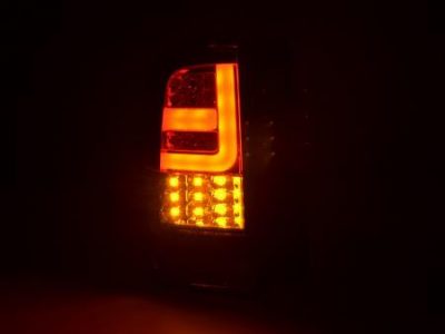 Led takavalot Dacia Duster vm.10-, puna/musta, FK-Automotive