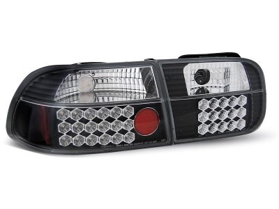 Led takavalot Honda Civic vm.09.91-08.95 3-ov, musta 