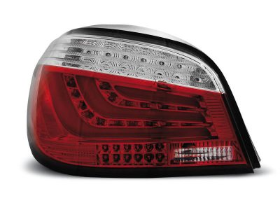 Led takavalot Bmw 5-srj E60 vm.07.03-02.07, puna/valko 