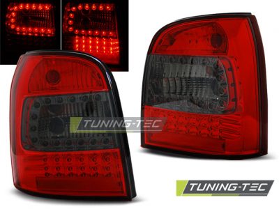 Led takavalot Audi A4 vm.94-01 Avant, puna/savu 