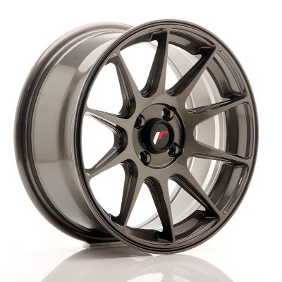 Vanne Japan Racing JR11 16x7 4x100 25 Hyper Gray