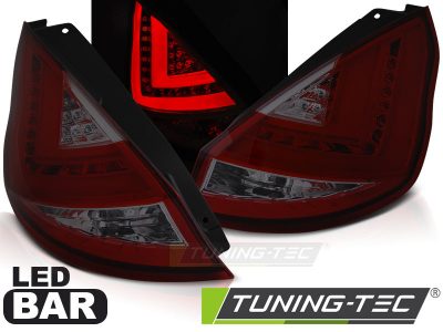 Led takavalot Ford Fiesta MK7 vm.12-16, Hatchback, puna/savu 