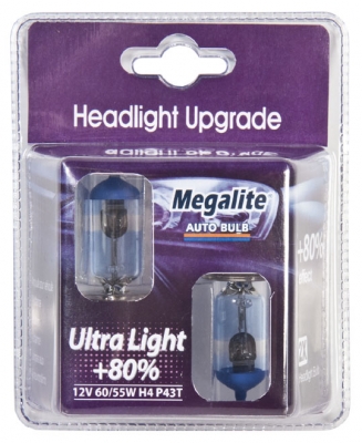 Megalite Ultra Plus H4 12V-60/55W