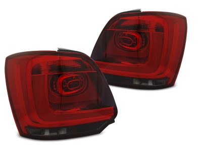 Led takavalot VW Polo vm.09-14, puna/savu 