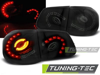 Led takavalot VW Tiguan vm.10.07-11, savu, musta 