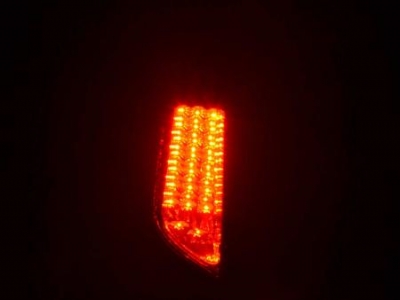 Led takavalot Ford Focus 2 5-ov vm.04-08, musta, FK-Automotive