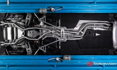 Metallinen katalysaattori 200cpsi vasen/oikea BMW M3 F80(Sedan) 3.0 (317kW) vm.2014-, Ragazzon