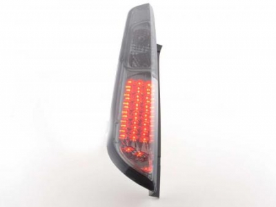 Led takavalot Ford Focus 2 5-ov vm.04-08, musta, FK-Automotive