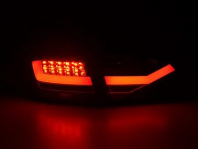 Led takavalot Audi A4 B8 8K Sedan vm.07-11, puna/musta, FK-Automotive