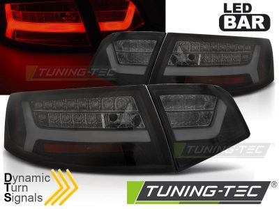 Led takavalot Audi A6 4F vm.08-11 Sedan, musta, savu 