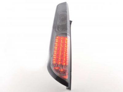 Led takavalot Ford Focus 2 5-ov vm.04-08, musta, FK-Automotive