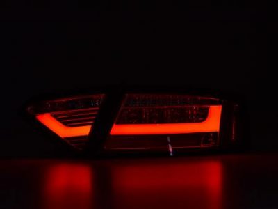 Led takavalot Audi A5 8T Coupe/Sportback vm.07-11, punainen/kirkas, FK-Automotive