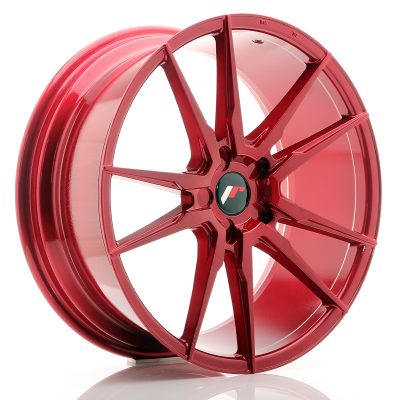 Vanne Japan Racing JR21 20x8,5 5x108 5x114,3 5x115 5x130 5x118 5x112 5x127 5x120 5x110 40 Red