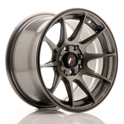 Vanne Japan Racing JR11 15x8 4x100 4x108 25 Hyper Gray