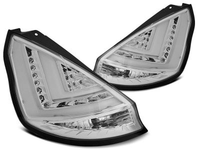 Led takavalot Ford Fiesta MK7 vm.08-12, Hatchback, kromi 